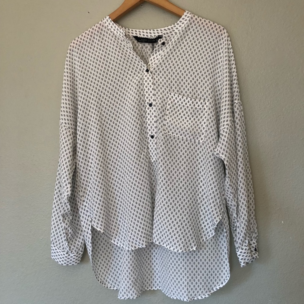 NWT Zara Long Sleeves Blouse Top Women’s S
